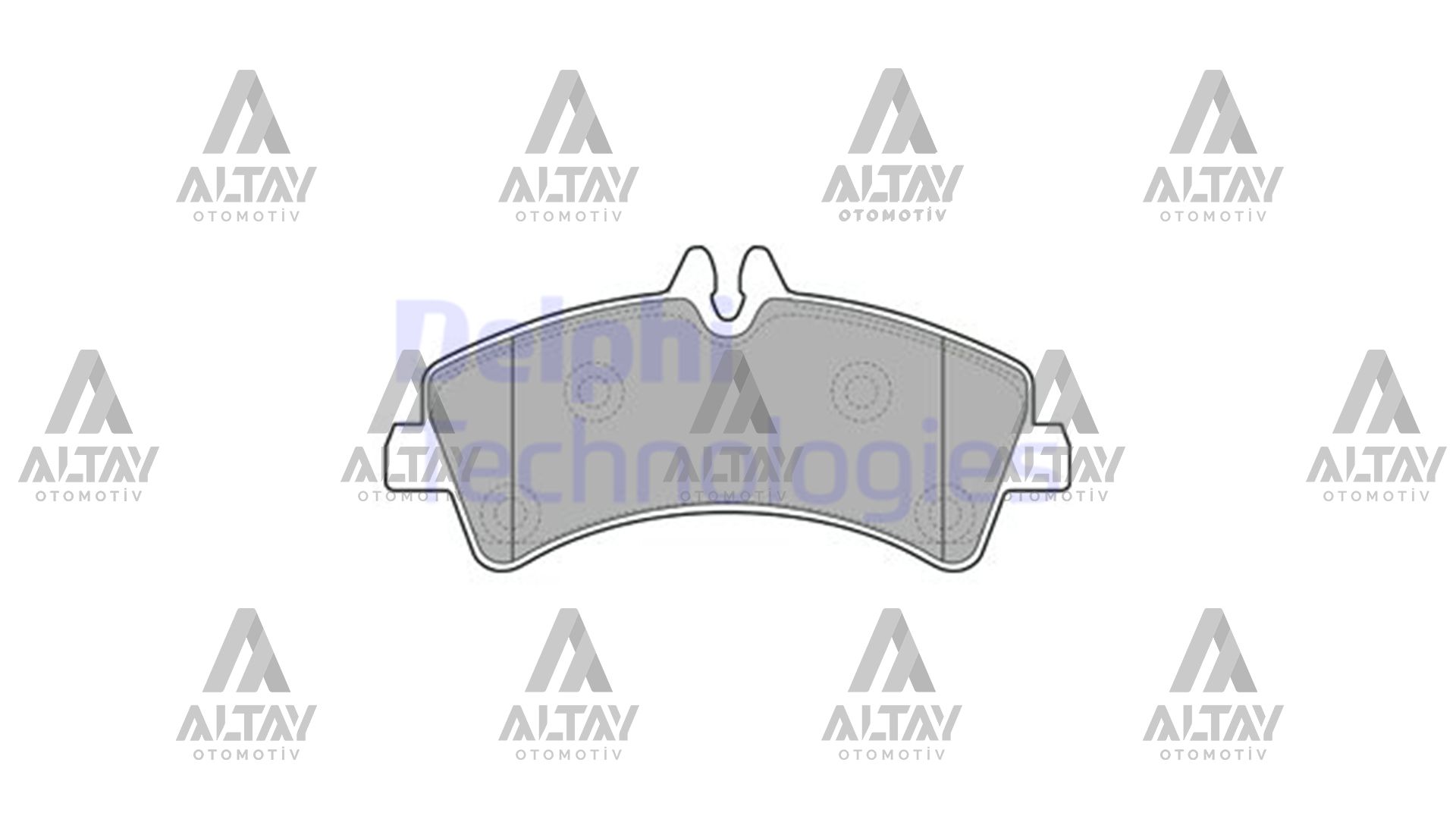 Volkswagen Crafter Arka Fren Balata OEM 2E0698451A